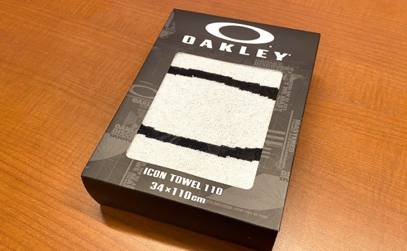 当選者様に発送しました。（OAKLEY ICON TOWEL）